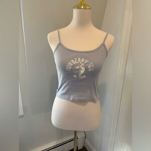 John Galt purple Strawberry Fields ‘96 Tank top size small
